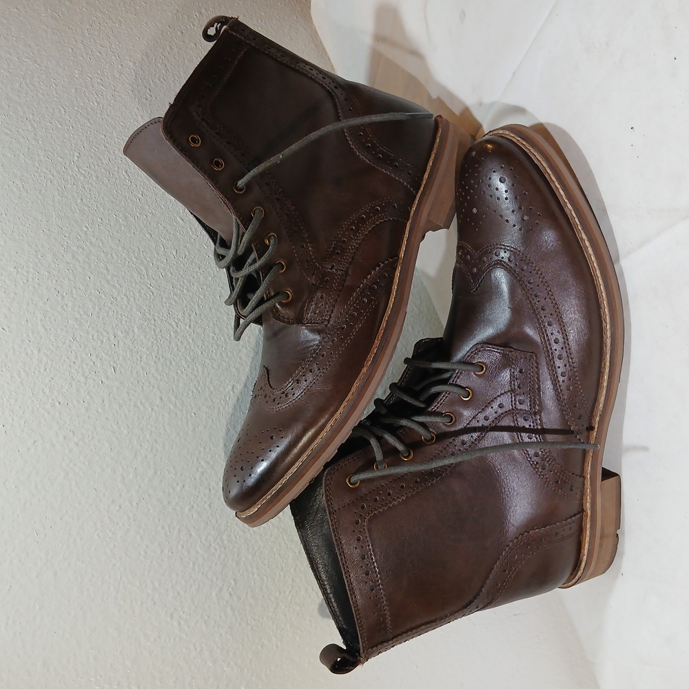 Brown Leather Men's Boots